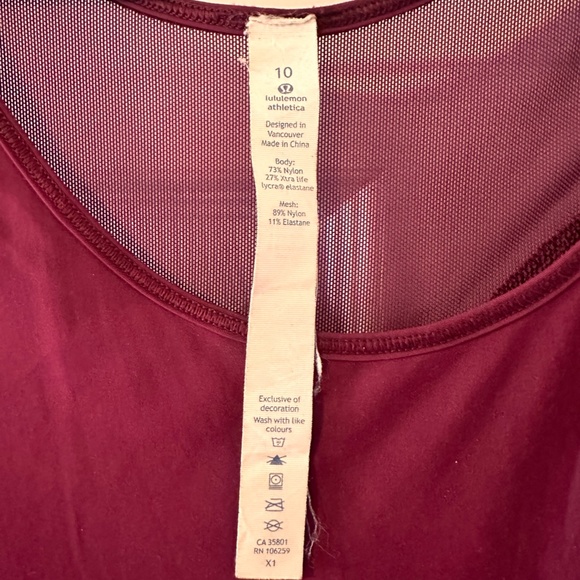 Lululemon tank top - Picture 2 of 3